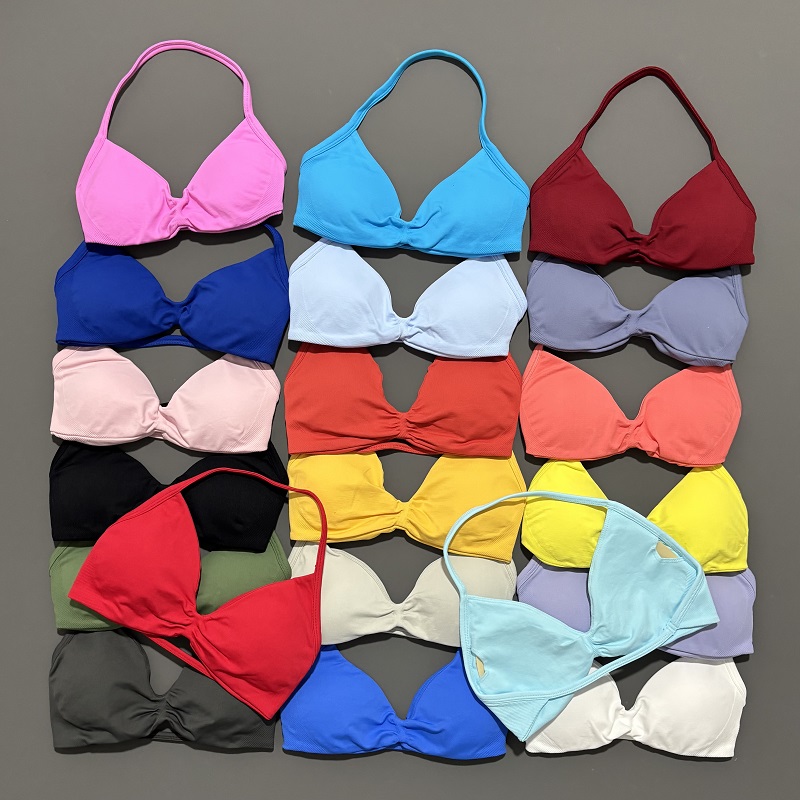 Sports Bra High Impact - Sportbeha met bandjes Yoga-ondergoed Dames Gym