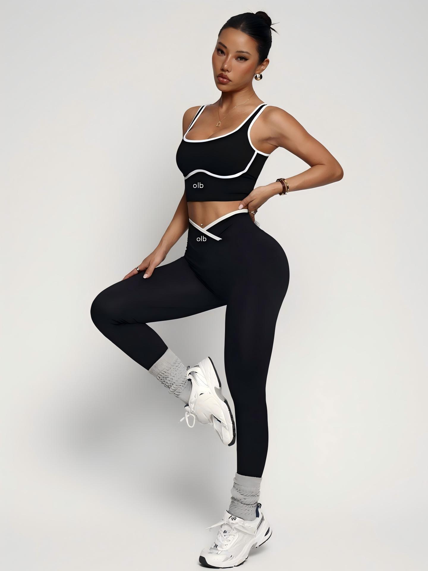 Sports Bra High Impact - 2-delig nieuw sportbeha-vest en broek fitnesspak,