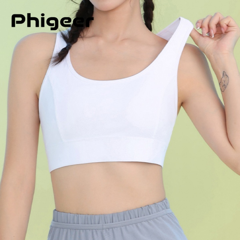Sports Bra High Impact - PHIGEER Dames High Impact Sportbeha's Zomer