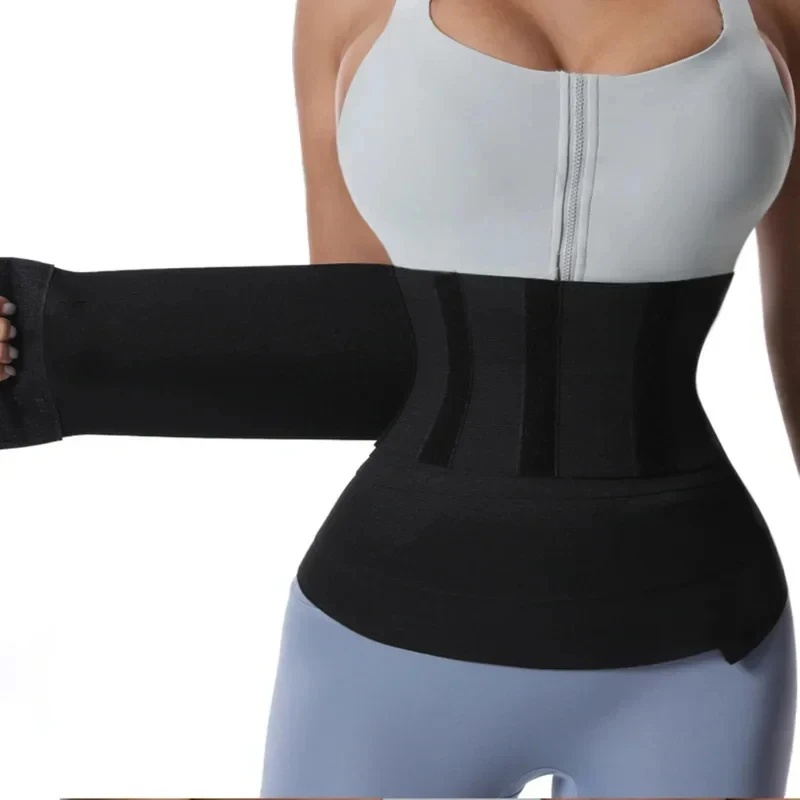 Shapewear Bodysuit Firm - 1/2 Stuks Bandage Wrap Trimmer Riem
