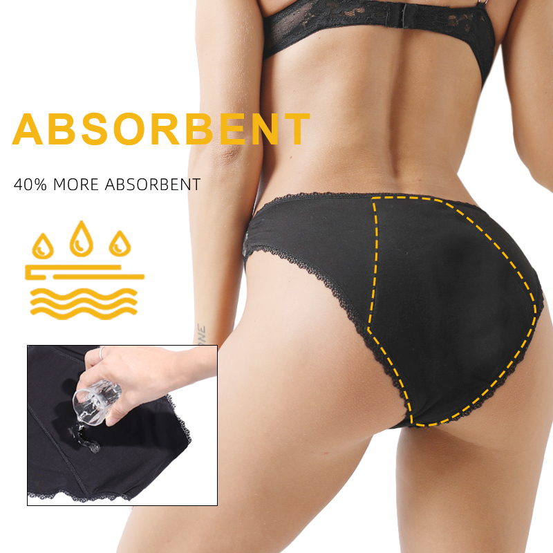 Bamboe comfortabele dames onde - Period Panty Absorbent recensie en prijs
